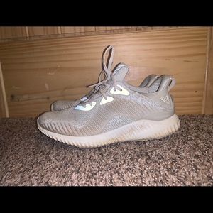 ALPHA 3 ounce WHITE ADIDAS SHOES